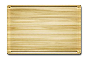 Image showing wooden cutting board