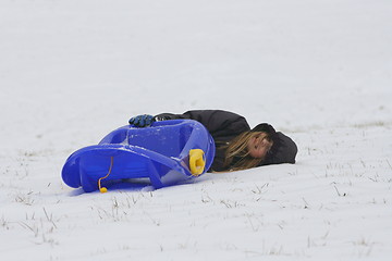 Image showing blond girl