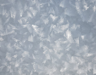 Image showing Snow crystals