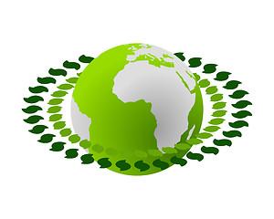 Image showing Green earth
