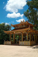 Image showing Building at Chinese temple