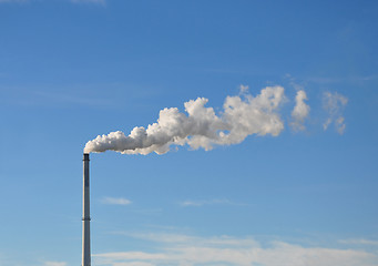 Image showing Industrial chimney