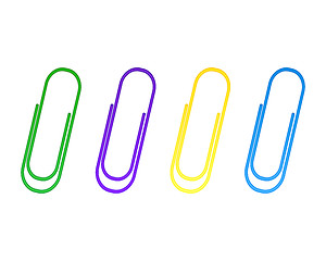 Image showing Paperclips