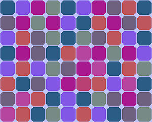 Image showing Colorful tiles