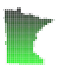 Image showing Map of Minnesota