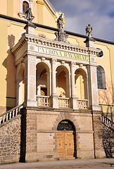 Image showing Portal of church Maria Himmelfahrt in Deggendorf, Bavaria