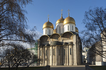 Image showing Uspenskiy Cathedral in Moscow Kremlin