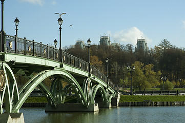 Image showing Bridge in a Tsaritsino