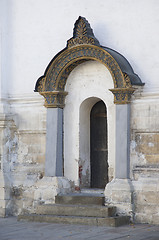 Image showing Door of a church with ornament