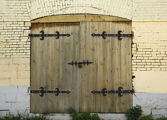 Image showing Door with lock