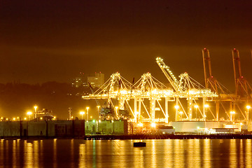 Image showing Night port