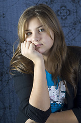 Image showing Young girl portrait