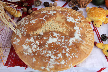 Image showing Delicious homemade Christmas bred