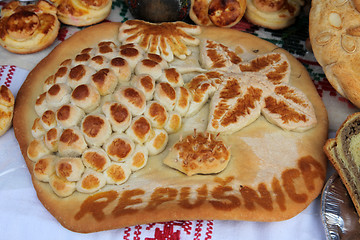 Image showing Delicious homemade Christmas bred