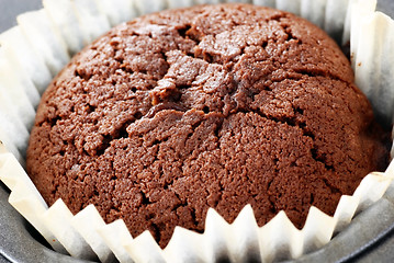 Image showing Chocolate souffle