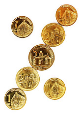 Image showing Serbian dinar coins