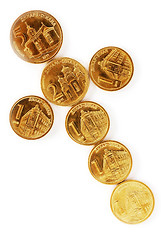 Image showing Serbian dinar coins