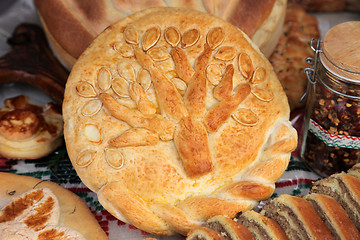 Image showing Delicious homemade Christmas bred