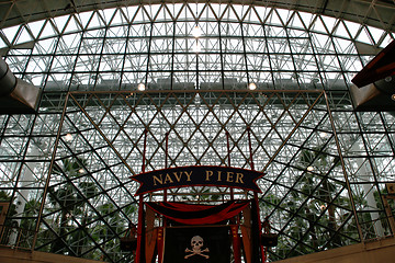 Image showing Chicago - Navy Pier Ceiling