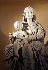 Image showing Virgin Mary with baby Jesus