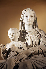 Image showing Virgin Mary with baby Jesus