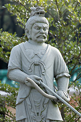 Image showing statue in chinese temple