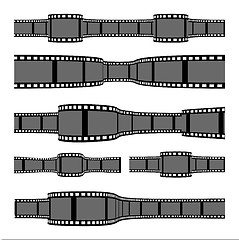 Image showing Film strip banners