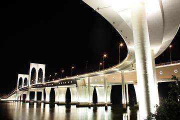 Image showing Sai Van bridge in Macao
