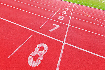 Image showing running track