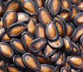 Image showing black melon seed for chinese new year