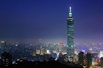 Image showing taipei city