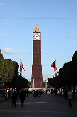 Image showing Tunis Clock Tower