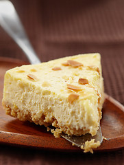 Image showing cheesecake slice