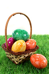 Image showing Easter eggs