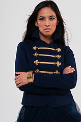 Image showing Navy jacket