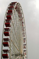 Image showing Ferris Wheel with Lights