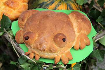 Image showing Frog bread