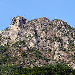 Image showing Lion Rock, symbol of Hong Kong spirit