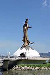 Image showing Statue of Kun Iam in Macao