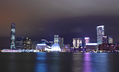 Image showing kowloon at night