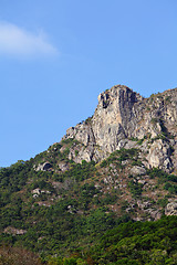 Image showing Lion Rock, symbol of Hong Kong spirit