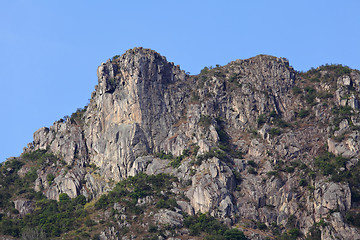 Image showing Lion Rock in Hong Kong