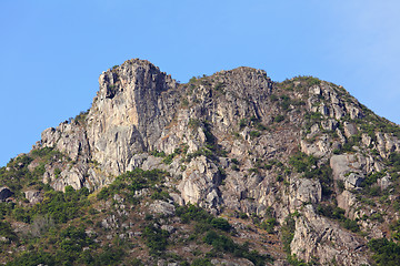Image showing Lion Rock, symbol of Hong Kong spirit