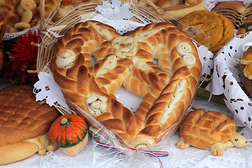 Image showing Delicious homemade Christmas bred