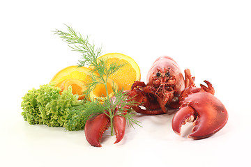 Image showing cooked lobster