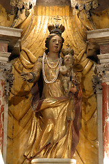 Image showing Blessed Virgin Mary with baby Jesus