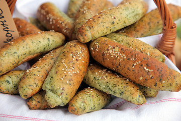 Image showing Fresh bread rolls