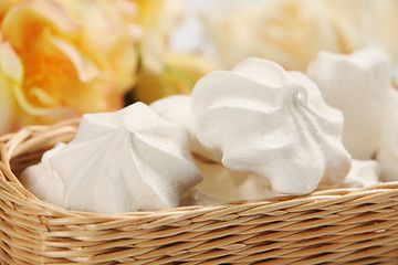 Image showing meringue cookies