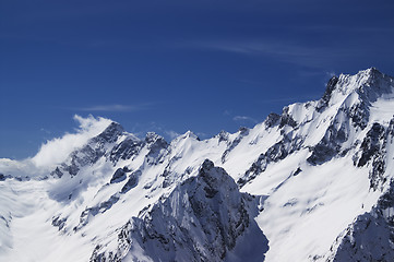 Image showing Mountain Peaks