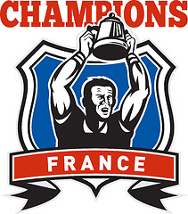 Image showing rugby player champions cup France